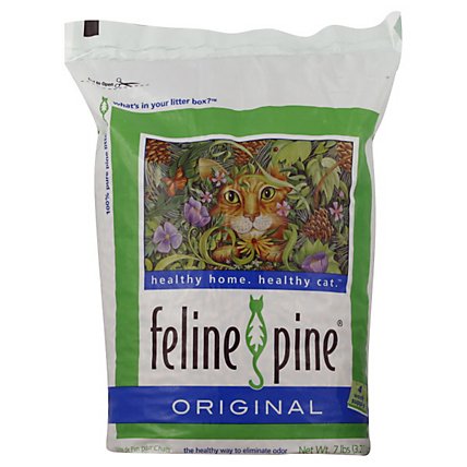 Feline Pine Cat Litter - 7 LB - Image 1