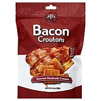 J & Ds Croutons Bacon Flavor - 4.5 OZ - Image 1