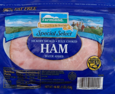 Farmland Sliced Water Added Ham - 16 Oz - Image 2