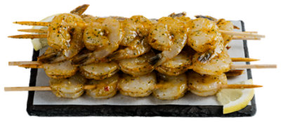 Haggen Lemon Citrus Marinated Raw Shrimp Skewer - .25 lb. ea. - Image 1
