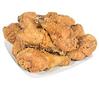 Haggen 10 Pc Fried Chicken Drumstick - Cage Free Hot - Ea. (Available After 10 AM)