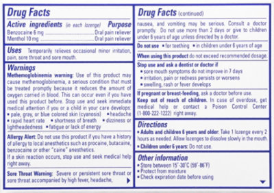 Chloraseptic Sore Thrt - 18 CT - Image 5