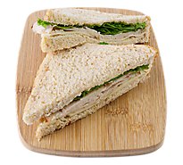 Haggen Homestyle Turkey on whea.t Sandwich - Made Right Here Always Fresh - Ea.