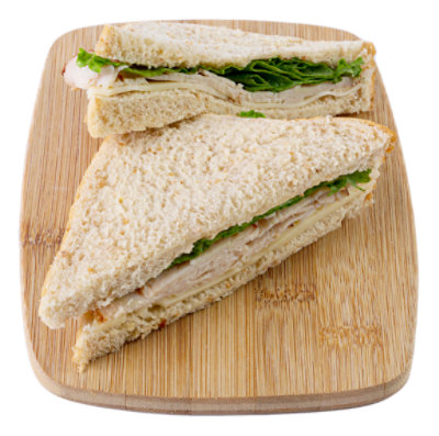 Haggen Homestyle Turkey on wheat Sandwich - Made Right Here Always Fresh - Ea - Image 1