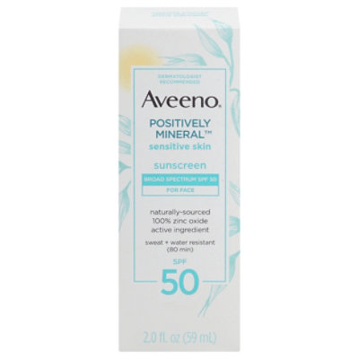 Aveeno Lotion Face Spf 50 - 2 OZ - Image 3