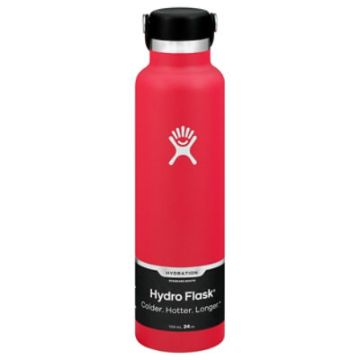 Hydro Flask Tumbler, Hydration, Standard Mouth, Watermelon, 24 Ounce