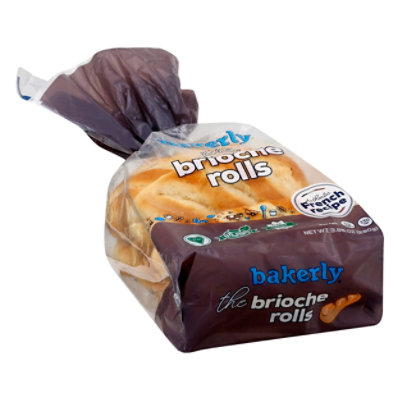 Bakerly Rolls Brioche - 9.88 OZ - Image 1