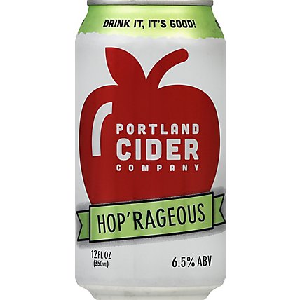 Portland Cider Co Hoprageous In Cans - 4-12 FZ - Image 2