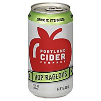 Portland Cider Co Hoprageous In Cans - 4-12 FZ - Image 1