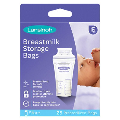 Lan Brstmlk Strg Bag - 25 CT