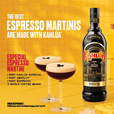 Kahlua Especial Liqueur Coffee - 750 ML - Image 1