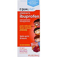 Equaline Child Ibuprofen Berry - 4 FZ - Image 2