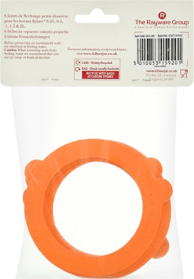 Typhoonpack Of 6 Rubber Seals - 12 - 68 Fl Oz Jars - EA - Image 4