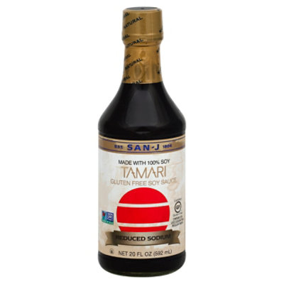 San-j Gluten Free Rs Tramari Soy Sauce - 20 FZ - Image 1