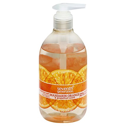 Seventh Generation Hand Wash Mandarin Orange With Grapefruit - 12 OZ - Image 1