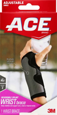 ACE Brace Splint Wrist Adjsutable - EA - Image 2