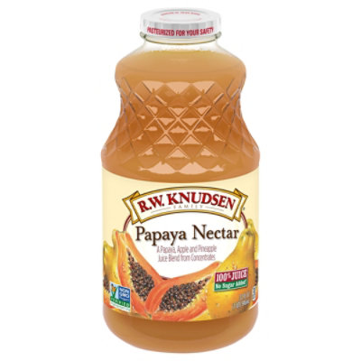 R.W. Knudsen Organic Juice Papaya Nectar - 32 Fl. Oz. - Image 3