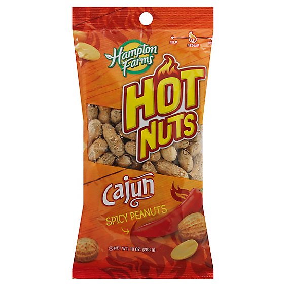 Hampton Farms Fancy Cajun Hot Nuts - 10 OZ
