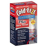 Cold Eeze Cold Remedy Homeopathic Cherry Flavor Oral Spray - .76 FZ - Image 1