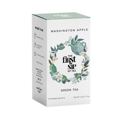 Spice Hut Washington Apple Green Tea Bags - 16 Count - Image 1