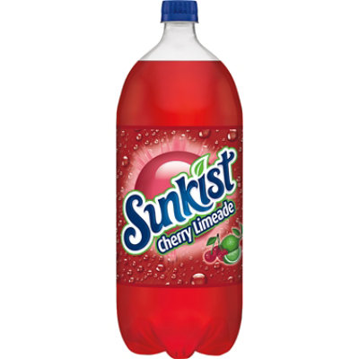 Sunkist Cherry Limeade Soda Bottle - 2 Liter - Image 4