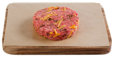 Haggen Gourmet Beef Patties Bacon and Cheddar Cheese - .33 lb. ea. - Image 1