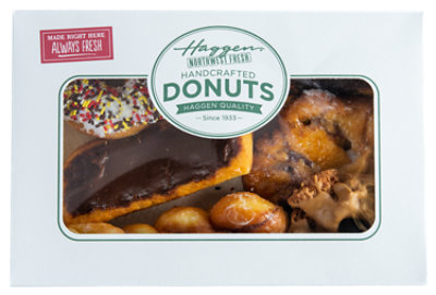 Haggen Donuts - Made Right Here Always Fresh - 6 Count - Image 1