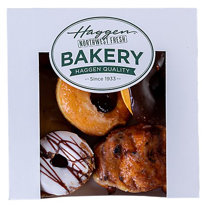 Haggen Donuts Assorted - Made Right Here Always Fresh - 6 ct. - Image 1
