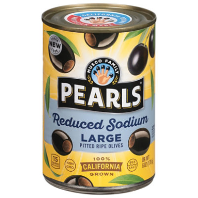 Pearls Low Salt Large Pitted Olives - 6 OZ - Image 3