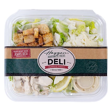 Haggen Chicken Caesar Green Salad - Made Right Here Always Fresh - 9 oz. - Image 1
