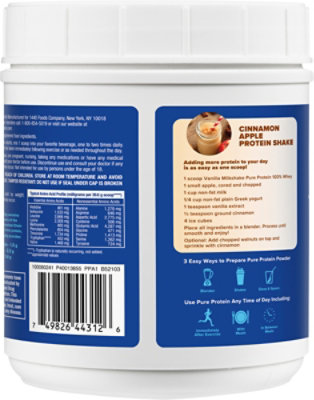 Pure Protein Vanilla Cream Powder - 16 OZ - Image 5