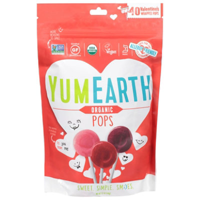 Yumearth Fruit Pops Valentine - 8.73 OZ - Image 3