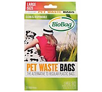 Biobag Dog Waste Bags Large - 35 CT