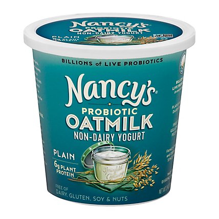 Nancys Yogurt Oatmilk Plain - 24 OZ - Image 1
