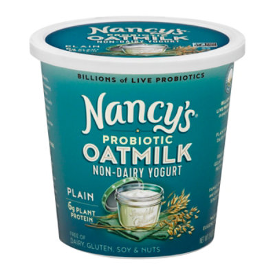 Nancys Yogurt Oatmilk Plain - 24 OZ