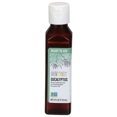 Aura Cacia Essential Oil Eucalyptus - 4 FZ - Image 3