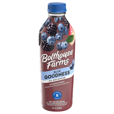 Bolthouse Fruit Smoothie Blue Goodness - 32 FZ - Haggen