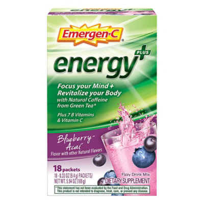 Emergen C Energy Plus Blbry Acai - 18 CT - Image 3