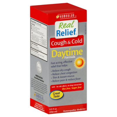 Real Relief Cough/cold Syrup Daytime Formula - 8.5 FZ - Image 1