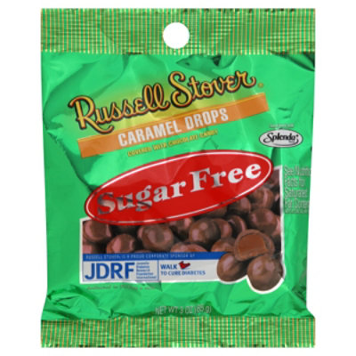 Russell Stover Sugar Free Caramel Drops - 3 OZ - Image 1