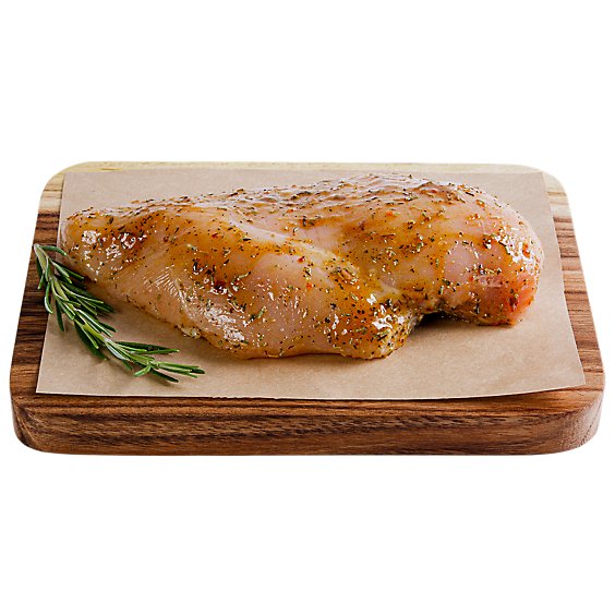 Haggen Chicken Rosemary Marinated Breast Boneless No Antibiotics Vegetarian Fed Cage Free - 1 lb.