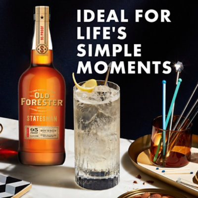Old Forester Statesman Kentucky Straight Bourbon Whisky 95 Proof In Bottle - 750 Ml - Image 5