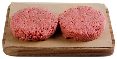 Certified Angus Beef Ground Beef Patties Chuck 80% Lean 20% Fat Product of the USA - .75 lb. - Image 1