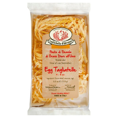 Rustichella D'Abruzzo Pasta Egg Tagliatelle - 8.8 Oz - Image 1