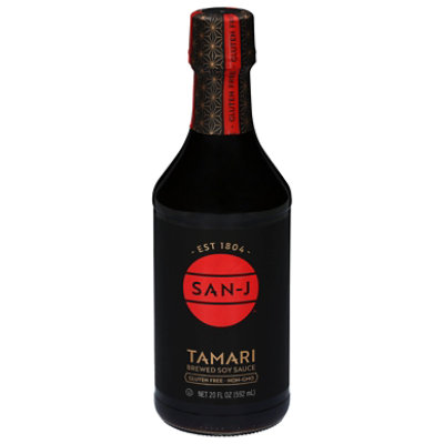 San-j Gluten Free Tamari Soy Sauce - 20 FZ - Image 2