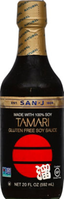 San-j Gluten Free Tamari Soy Sauce - 20 FZ - Image 2