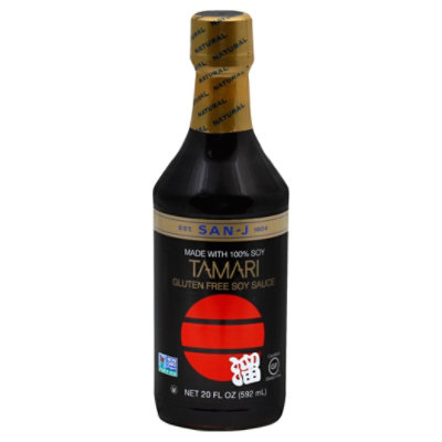 San-j Gluten Free Tamari Soy Sauce - 20 FZ - Image 1