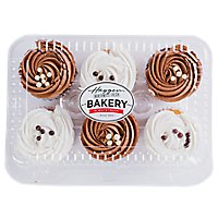 Haggen Cupcake Decor Buttercream Assorted - Made Right Here Always Fresh - 6ct. - Image 1