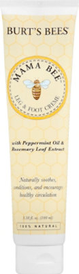 Burts Bees Mama Leg/Foot Cream - 3.4 Fl. Oz. - Image 2