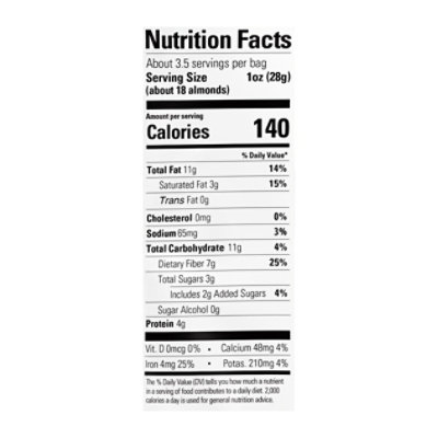 SkinnyDipped Super Dark & Sea Salt Almonds Pouch - 3.5 Oz - Image 4